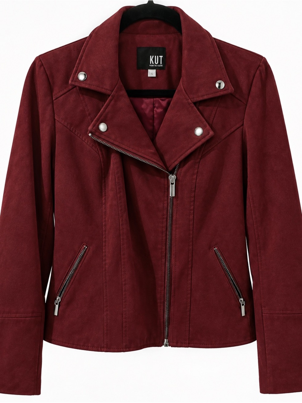 KUT from the Kloth Eveline Suede Jacket